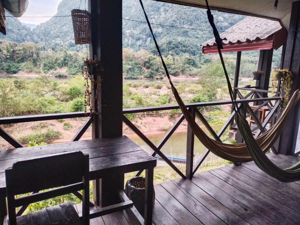 Pdv Guesthouse Muang Ngoi Exterior foto